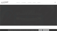 Desktop Screenshot of flextorat.de