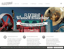 Tablet Screenshot of flextorat.de